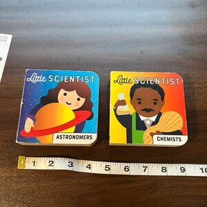 5/$20 Little people big dreams mini board books Astronomers and Chemists
